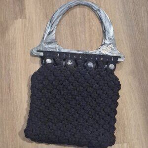 Handmade Macrame Knit Handbag